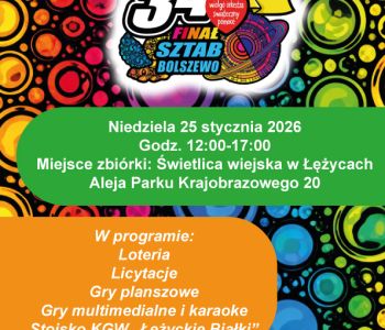 GRAMY RAZEM Z WOŚP W ŁĘŻYCACH!