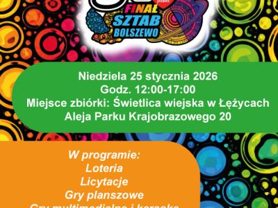 GRAMY RAZEM Z WOŚP W ŁĘŻYCACH!